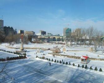 Winnipeg City In Winter Manitoba Canada Pixel HD