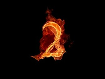 Worlds Number Wallpaper Fiery