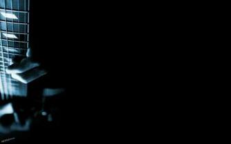 Black Guitar Background Dark Theme For