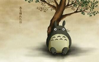 No Totoro Wallpaper My Neighbor Sits HD Desktop