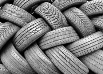 Auto Tires Background Rubber Photo On