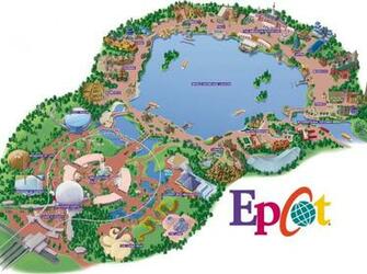 Epcot Center Map