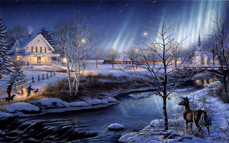 HD Snow Wallpaper Forest