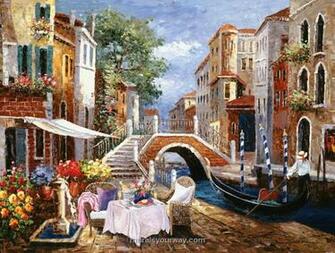 Wall Mural Within Italian Venetian Theme Wallpaper Ideas