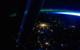 Image Gallery Iss Wallpaper Night