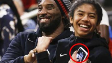 Kobe Bryant Incredible Detail In Old Image Of And Gianna