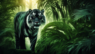 Black Tiger Wallpaper