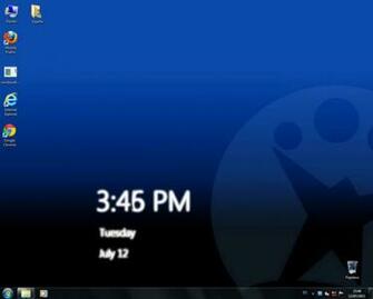W8 Desktop Clock For Windows Jpg