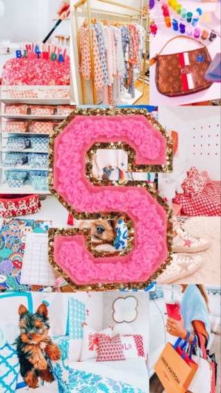 Personalized Preppy Wallpaper Made By Me