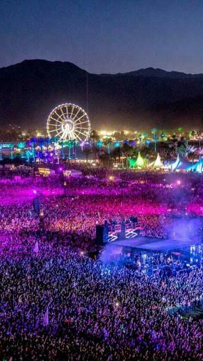Wallpaper iPhone Coachella Lineup