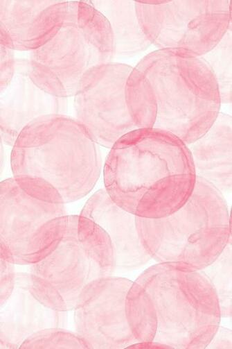 Huge Watercolor Dots By Friztin M Bubblegum Pink Hand