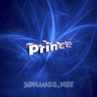 Prince Name Wallpaper A 3d Too