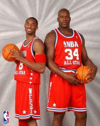Kobe And Shaq At The All Star Game