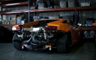 Disassembled Sport Car Garage
