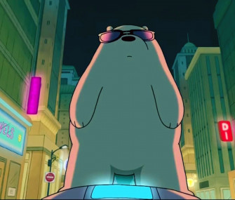 Ice Bear We Bare Bears iPhone Wallpaper Hipster