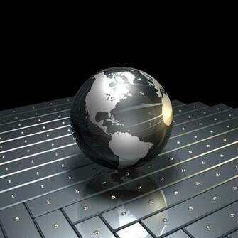 Digital Earth Globe iPad Air Wallpaper iPhone