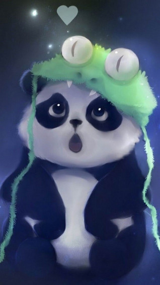 Cute Panda iPhone Wallpaper On