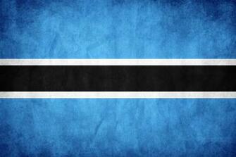 Flag Of Botswana The Symbol Water Source And Farming