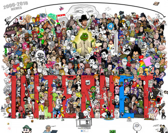 All The Memes In One Picture Wallpaper