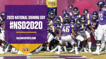 Ualbany Football National Signing Day University At Albany