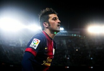 David Villa Barcelona Fc Wallpaper Background HD For