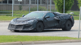 Chevrolet Corvette Zr1 Caught On Camera Drive