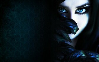 Midnight Raven Wallpaper By Phiberphreak