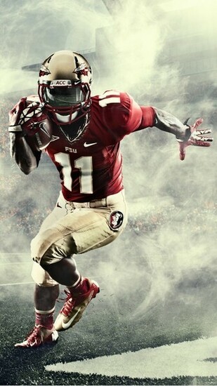 American Football Nike 3wallpaper iPhone Parallax Les Wallpaper