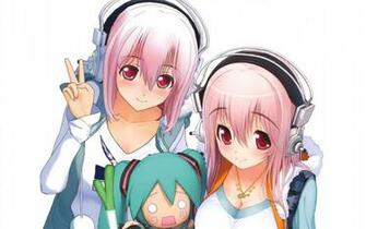 Super Sonico HD Anime Desktop Wallpaper