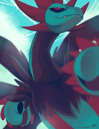 Welcome Pokemon Dragon Art
