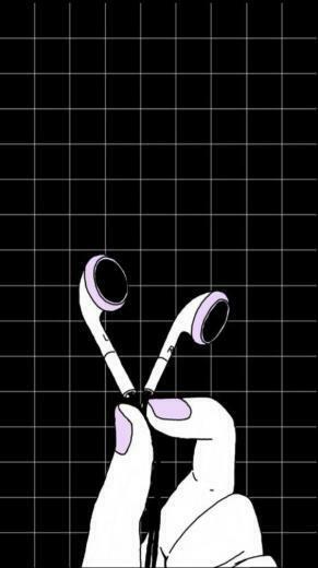 iPhone Wallpaper Music Headfones Love Life Aesthetic Nails