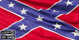 Confederate Battle Flag Close Up Motion Graphics Videohive