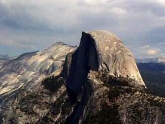 Yosemite Half Dome Wallpaper Background Computer By