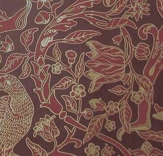 Victorian Era Wallpaper Bird Various