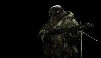 Soldiers Nazi Waffen Ss Mg42