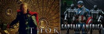 Wallpaper For Thor And Captain America The First Avenger