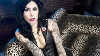 Kat Von D Close Up Desktop Pc And Mac Wallpaper