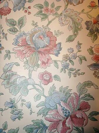 Victorian Floral Wallpaper