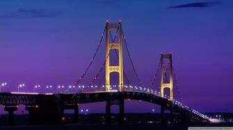 Mackinac Bridge Michigan 4k HD Desktop Wallpaper For Ultra