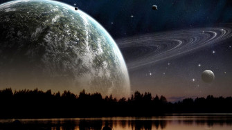 Fantasy Night Beautiful Space HD Wallpaper Widescreen Kde Store