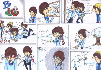 Beatles Christmas Comic By Abbey Road Medley