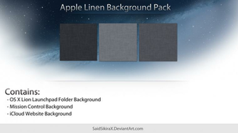 Apple Linen Background Pack By Saidsikirax