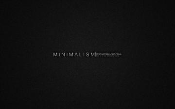 Minimalism Dark Digital Art Typography Text Simple Background