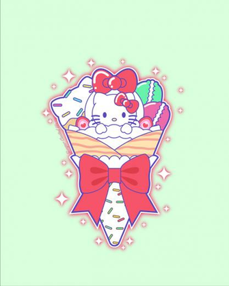 Sugar Coated Unicorns Sanrio Crepes Sally2 Hello Kitty