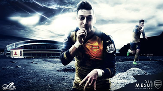 Mesut Ozil Wallpaper By Designer Alateewish On
