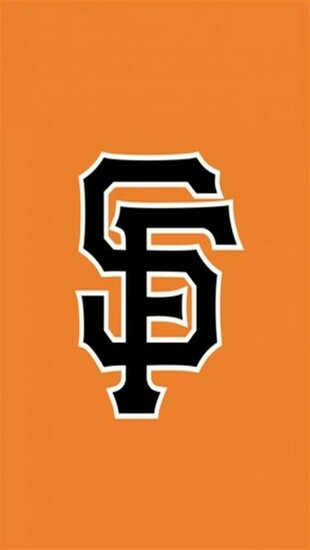 San Francisco Giants Orange Logo Sports iPhone Wallpaper S
