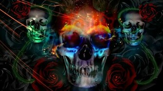 Wallpaper Skulls Desktop Background HD