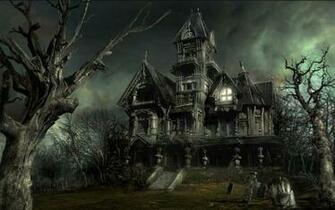 Haunted House Halloween Wallpaper