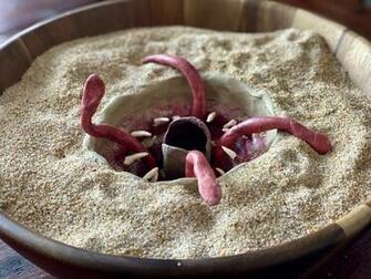Homemade Baby Sarlacc Centerpiece