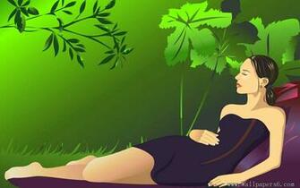 Eastern Spa Girls Holiday Wallpaper